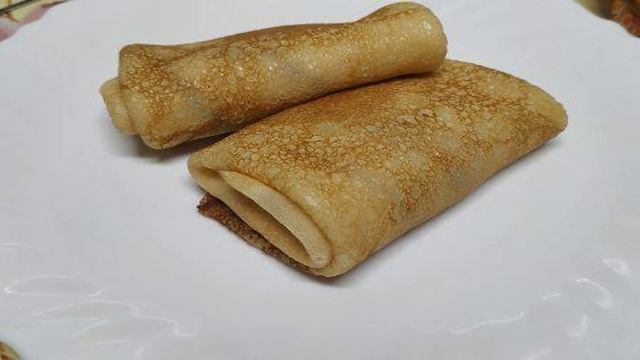 Закусочные блины с плавленым сыром Янтарь