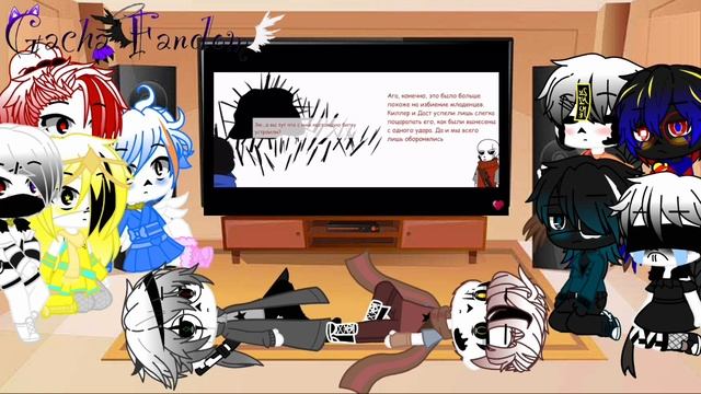 Реакция Ау Сансов на меме || 2 часть || по просьбе @_.citrus_ UwU._._ || Gacha Club || Gacha Fandom смотреть онлайн