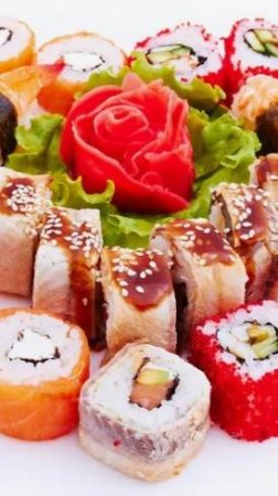 Мукбанг МИДИИ/СУШИ/РОЛЛЫ🍴ЕДИМ ДОМА🍣 Суши Сами