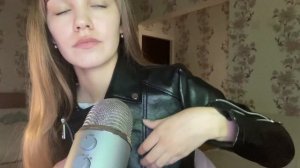 АСМР Звуки Кожи, таппинг, царапанье | ASMR Leather sounds, Scratching , Tapping