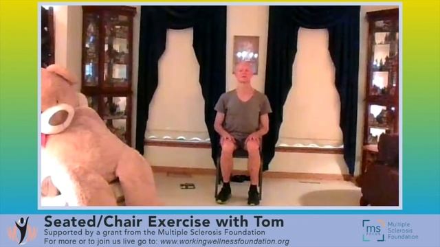 20220830 Seated/Chair Exercise with Tom Sponsored by Multiple Sclerosis Foundation смотреть онлайн