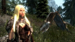 Masha walks on Skyrim