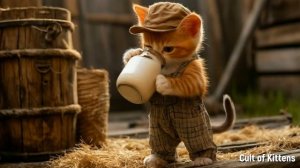 Little Kitten Works on a Farm _ Cult of Kittens