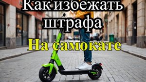 Штрафы за электросамокаты как не попасть на 150 тысяч!