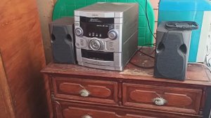 Нашли музыкальный центр в хламе который вывозили из частного дома. В мусоре.Как заработать на мусоре