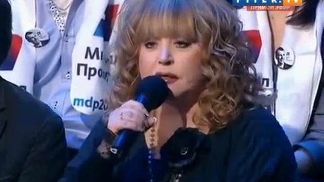 Жириновский наорал на Пугачеву на съемках -Поединка-.mp4 смотреть онлайн