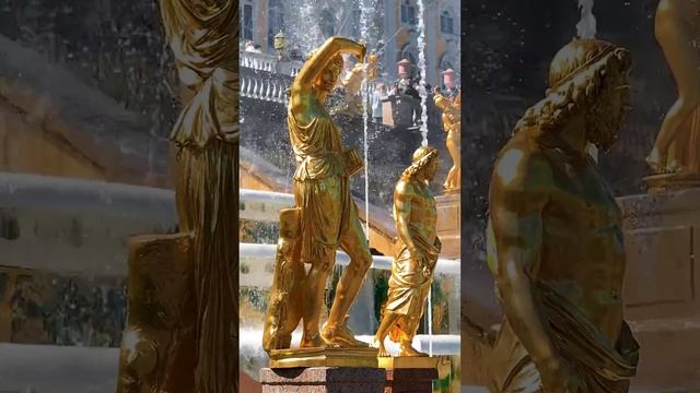 Фонтаны Петергофа Сказка наяву Летний отдых Санкт-Петербург смотреть онлайн