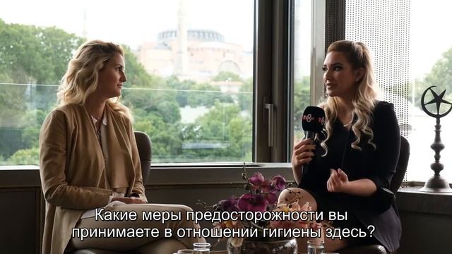 Наше интервью в программе "Ebru Destan'la Gündem", транслируемой на экранах в TV8. смотреть онлайн