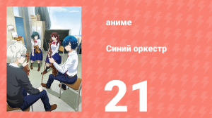 Синий оркестр 21 серия (аниме-сериал, 2023)