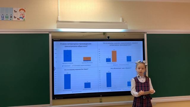 Пешехонова Екатерина 2 «Б» – «Кто ты, кот Баюн?» смотреть онлайн