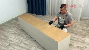 Модульная спальня Ричард. Пенал РШ-22, сборка ШкафШоп