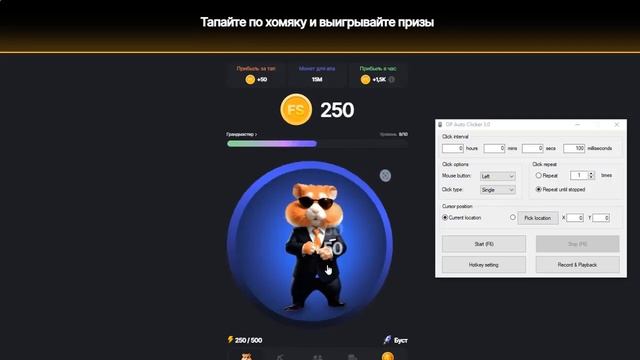 КАК ЗАРАБОТАТЬ НА ПК В ХОМЯКЕ HAMSTER KOMBAT И ВЫВЕСТИ НА КАРТУ ОТ 30.000 РУБЛЕЙ В ДЕНЬ!
