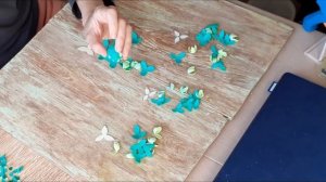 ХМЕЛЬ как настоящий_Как сделать веточку хмеля_DIY