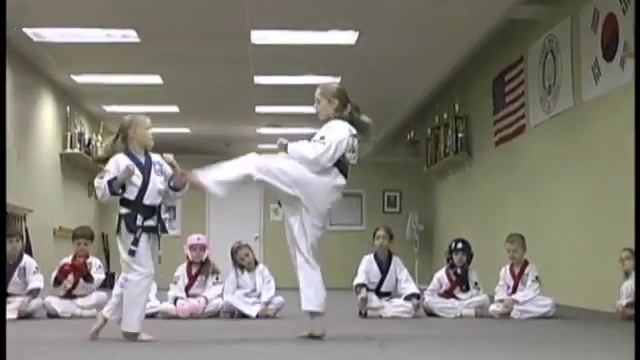 tang-soo-do-karate-college-robinson-junior-spar-02.m4v смотреть онлайн