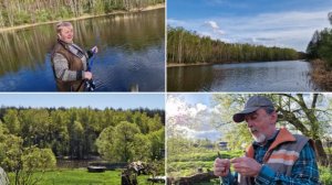 ИСПЫТАЛИ НОВУЮ УДОЧКУ. ЛЁШИК СДЕЛАЛ ВОДУ НА УЛИЦЕ, А Я ПОЛИВАЮ РАССАДУ.