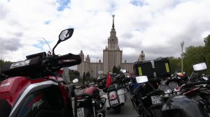 На Воробьевых горах стартовал Московский мотофестиваль