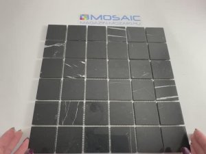 Мозаика NERO MARQUINA POL 48