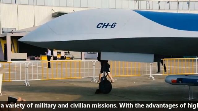CH-6 UAV: China's Stealth, High-speed, Unmanned Reconnaissance UAV | China Airshow 2021