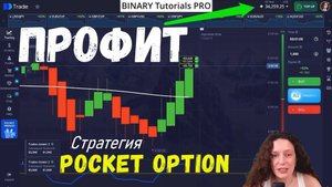 Заработала 34000$ / Торговля по стратегии POCKET OPTION