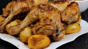 Курица с Картошкой на Ужин в одной Сковороде! Как же это вкусно! И на праздничный стол Так Готовлю!