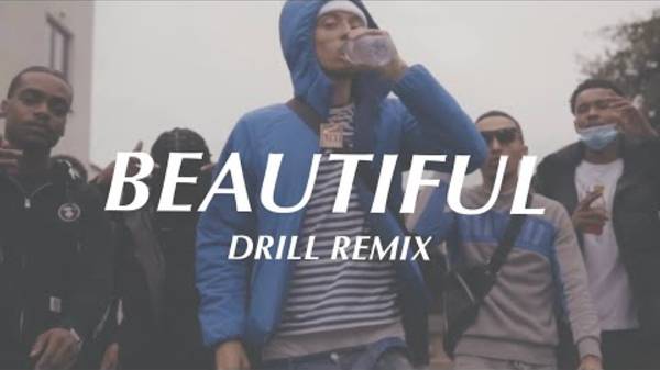 Beautiful - Akon (Official DRILL Remix) смотреть онлайн
