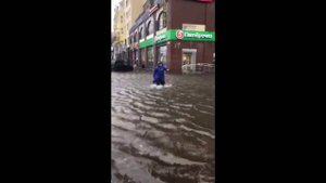 ШТОРМ 22.10.2021. ПОТОП В ВЫБОРГЕ.