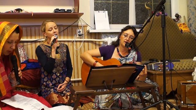 Бхаджан Шрилы Бхактивиноды Тхакура «Вибхавари Шеша» | Джанмаштами | 24.08.2019