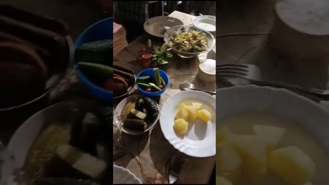 мама Оля кормит нас, как в лучших ресторанах❗ это Новый год какой-то‼️