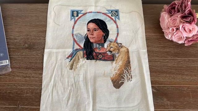 Закончила переезд! Возвращаюсь к вышивке. / Старт и эпик провал. / Что же все-таки навышивалось. смотреть онлайн