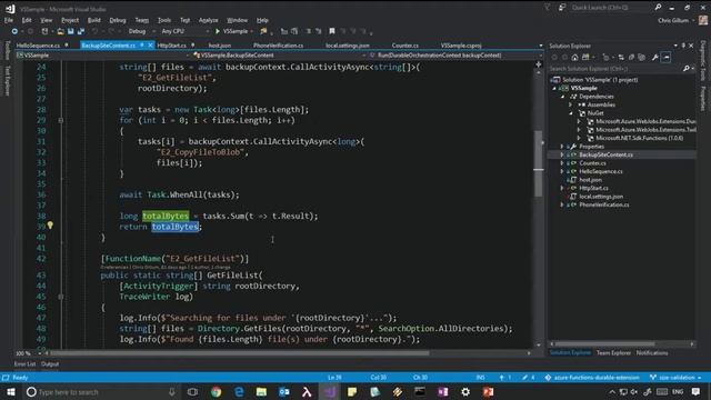 Chris Gillum - Serverless workflows with Durable Functions