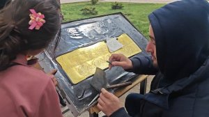 Мастера у комплекса Боло-хауз