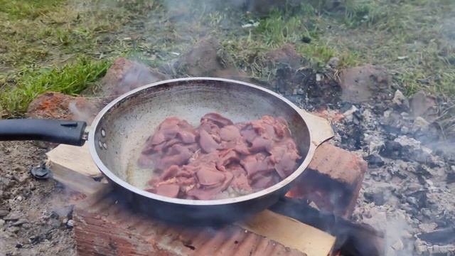 НЕЖНЫЙ ПАШТЕТ НА КОСТРЕ!