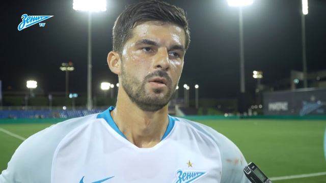 Денис Терентьев на «Зенит-ТВ»: «Забил два мяча, потому что сильно этого хотел» смотреть онлайн