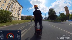Моноколесо KingSong S16 Pro 50S тест на максимум