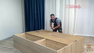 Спальный гарнитур Мадлен. Шкаф 3-х створчатый, сборка ШкафШоп