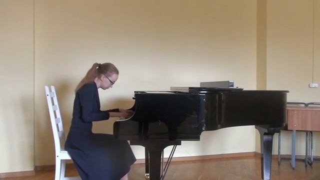 Бердина София Николаевна, В. Моцарт Соната №12 F-dur I часть смотреть онлайн