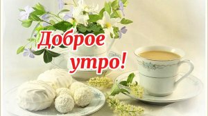 С Добрым утром! Доброе утро я вам говорю