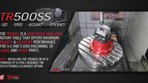 Haas TR500SS Trunnion Rotary Table - Haas Automation, Inc.