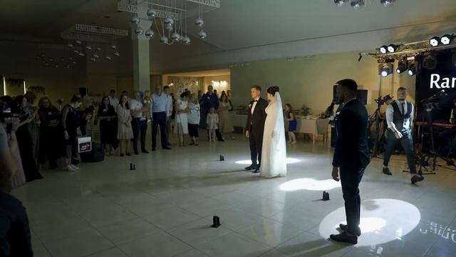 Розрізання торта бекстейдж Pavuk studio- оформлення танцю, фонтани, важкий дим #lyndaisproduction смотреть онлайн