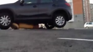 Как паркуются настоящие Блондинки