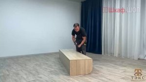 Спальный гарнитур Мадлен. Шкаф торцевой, сборка ШкафШоп