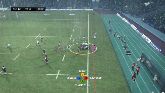 Rugby Challenge 2 - Rabodirect Pro 12 '13/14 - Round 13 - Glasgow Warriors vs Treviso смотреть онлайн