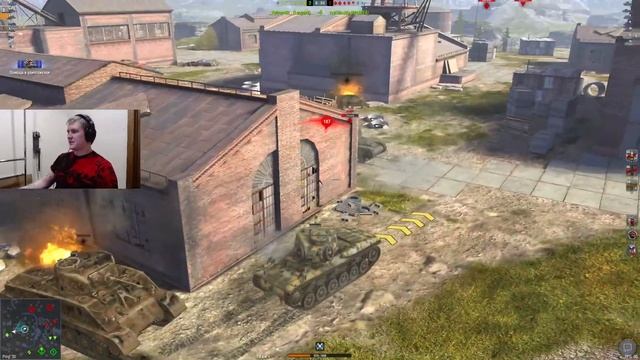 Wot Blitz-strv 42 ГОРЮ с этого танка в рандоме!