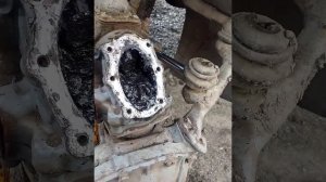 МТЗ 82. Передний мост (поломка)