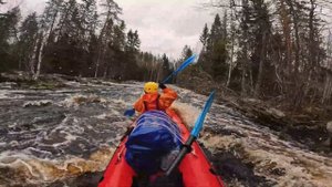 Карелия. Сплав по р. Лоймола в мае 2024