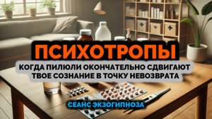 ПСИХОТРОПЫ. КОГДА ПИЛЮЛИ 💊ОКОНЧАТЕЛЬНО СДВИГАЮТ ТВОЕ СОЗНАНИЕ В ТОЧКУ НЕВОЗВРАТА: СЕАНС ЭКЗОГИПНО