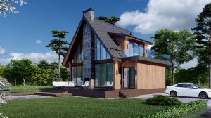 Проект каркасного дома