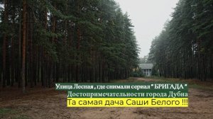 Дача Саши Белого / Сериал "Бригада" / Улица Лесная / Достопримечательности города Дубна / #16