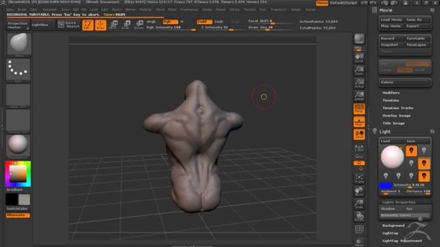 Torso (Zbrush anatomy study) смотреть онлайн