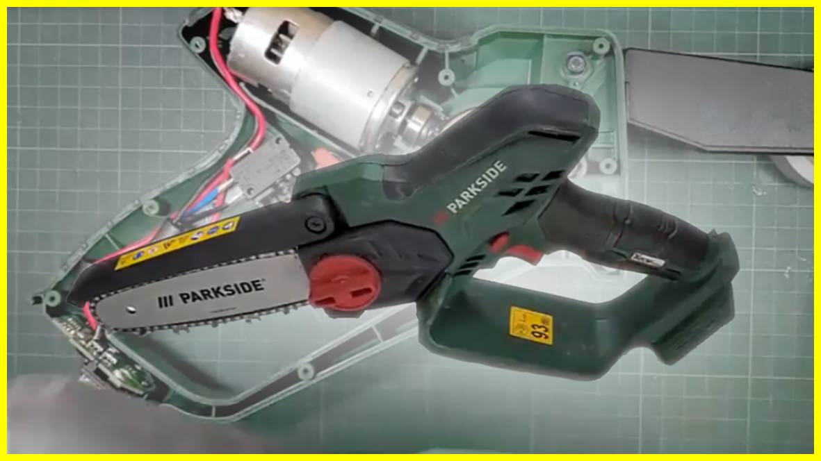 Ремонт аккумуляторной мини пилы. смотреть онлайн